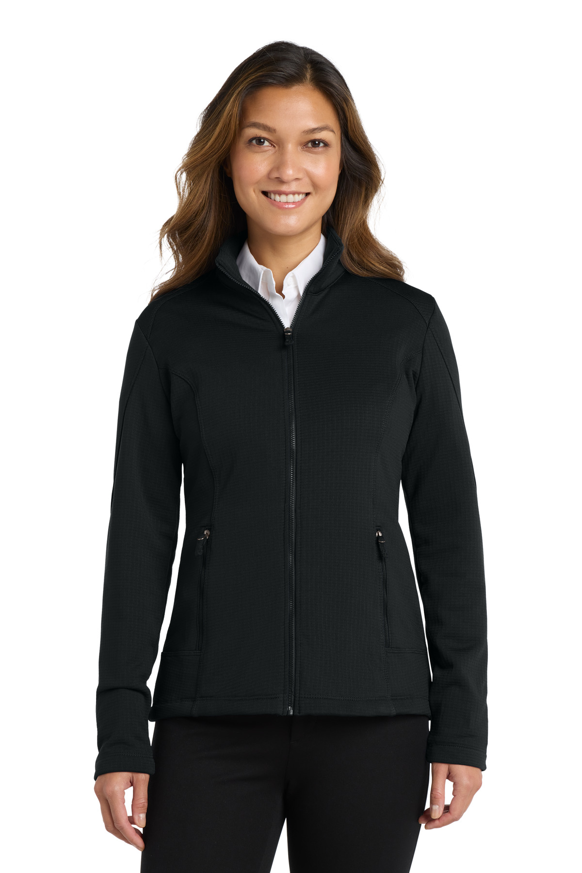 Women's Grid Fleece Jacket