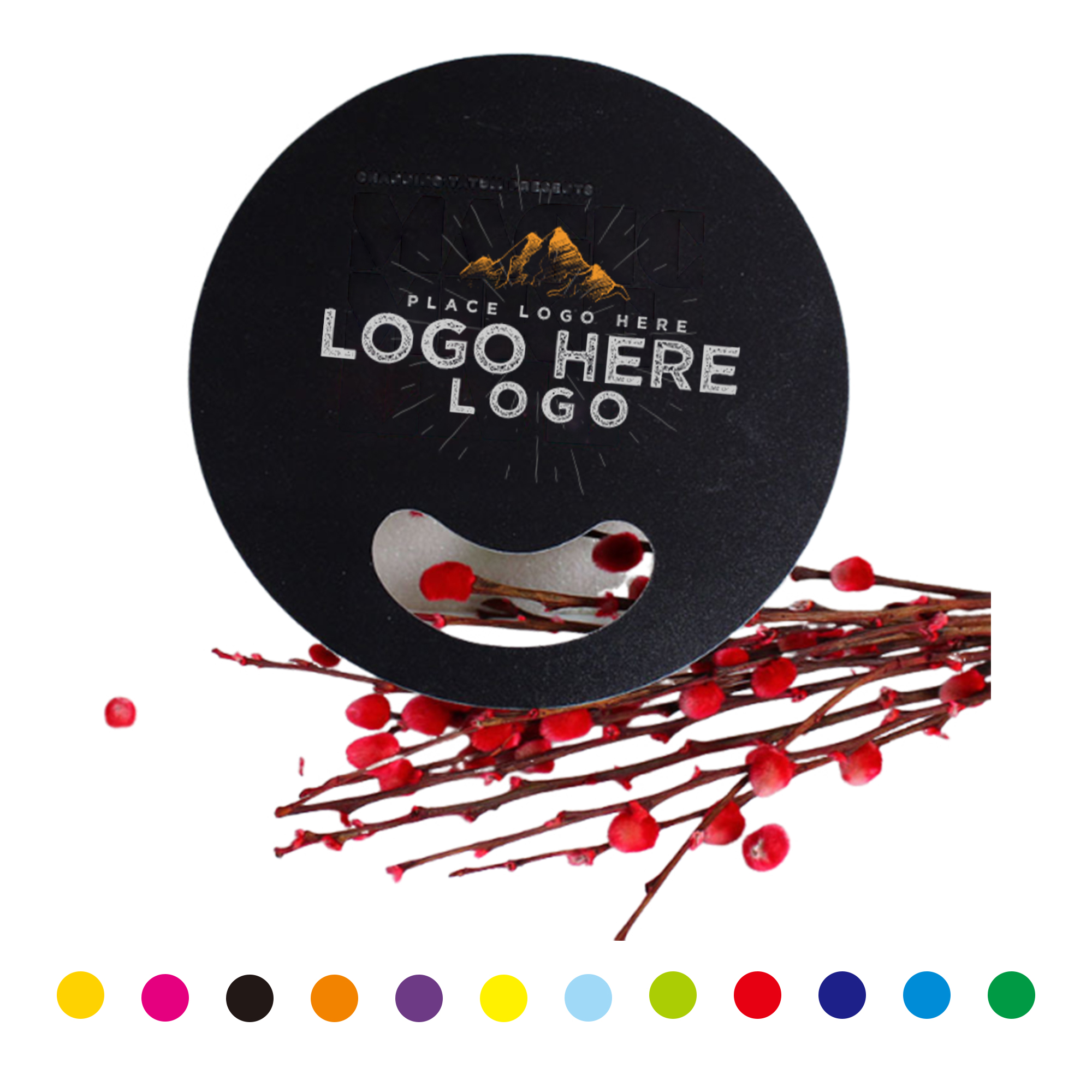 Full Color PP Handheld Fan 2