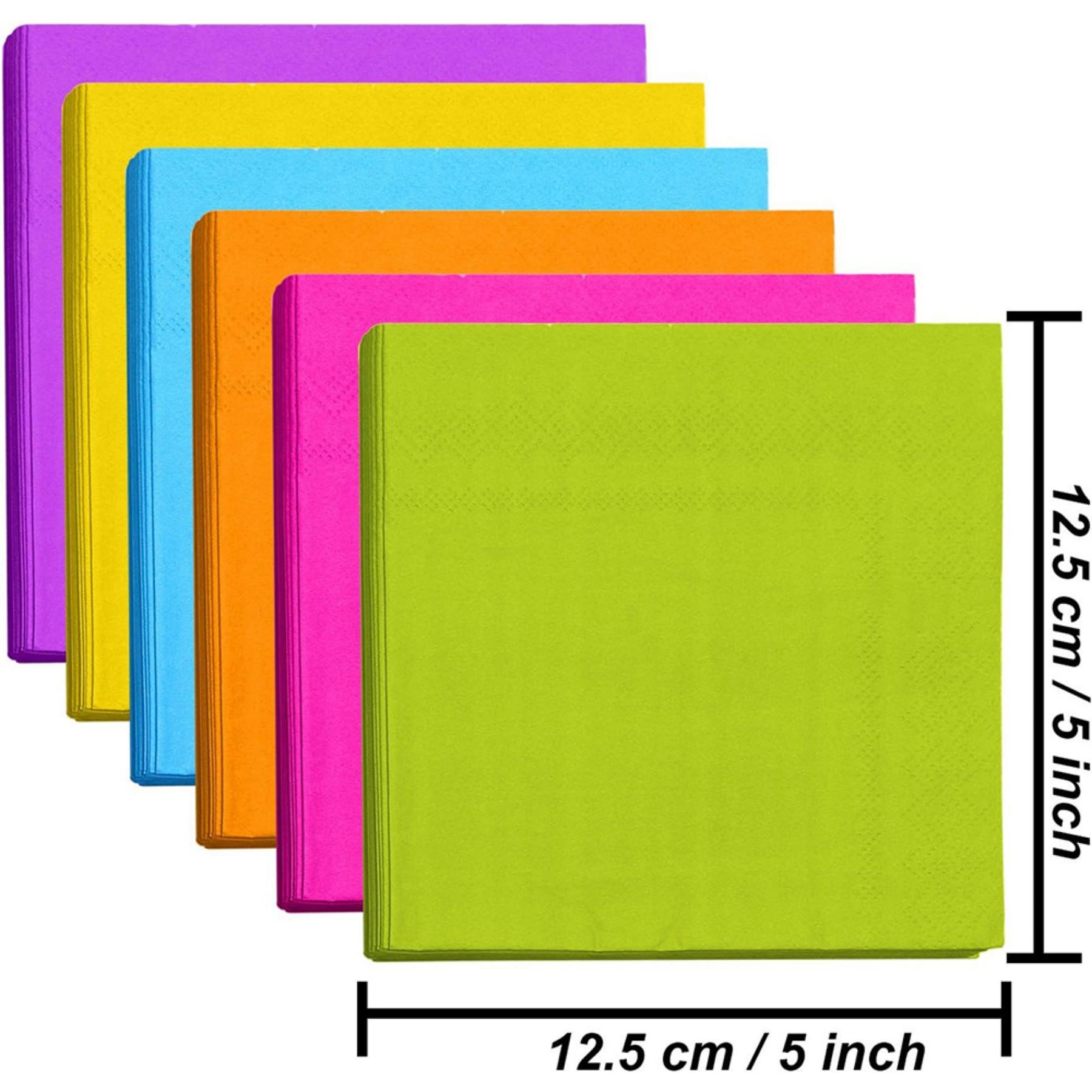 Small Beverage Napkins 5X5 2