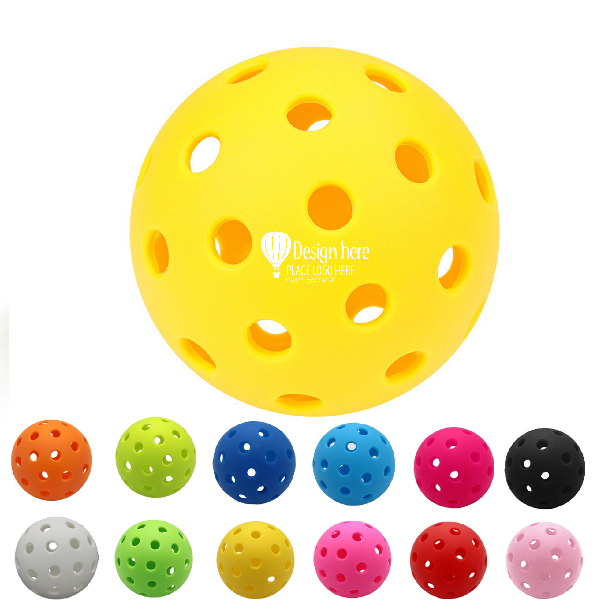 26 Holes Pickleball Ball 2