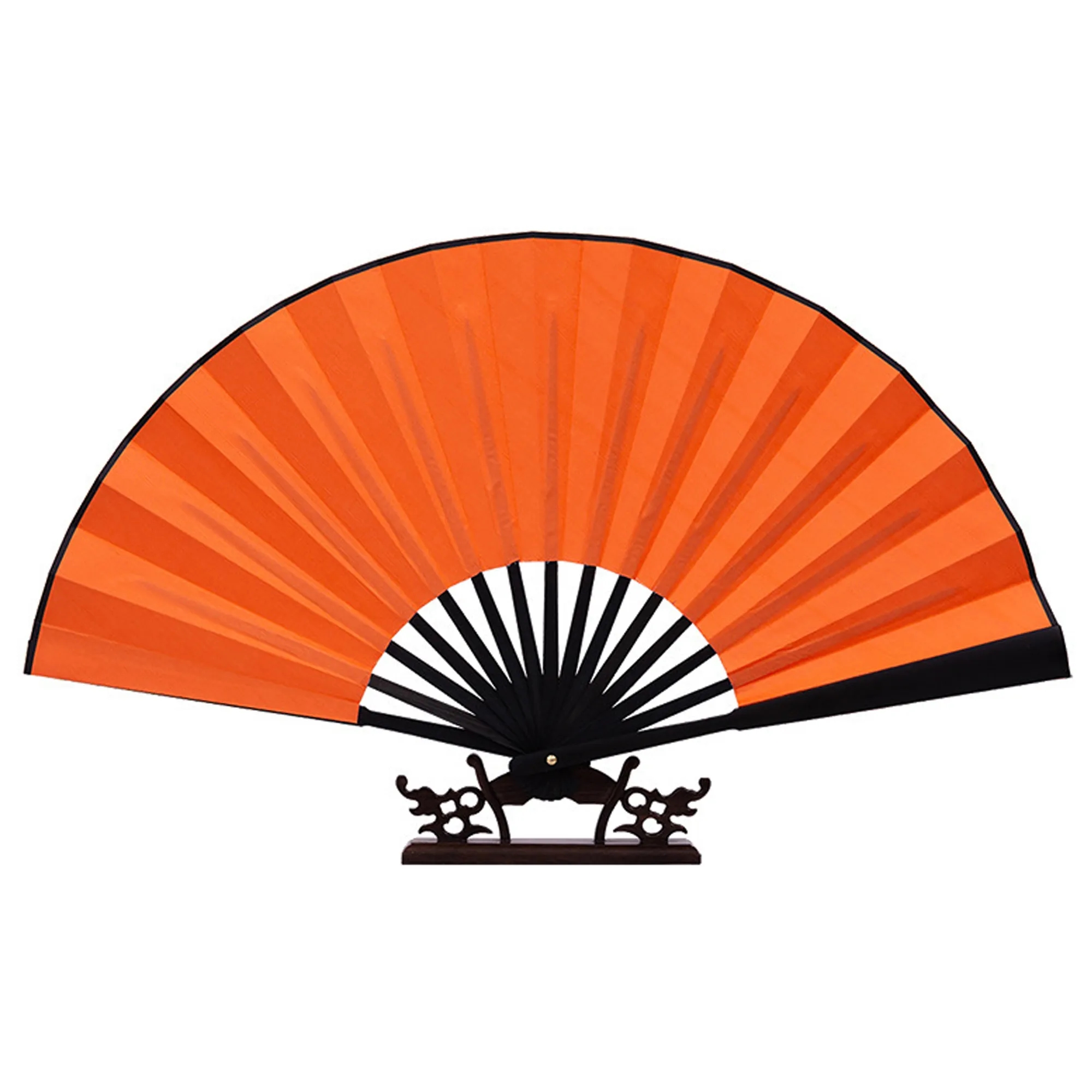 Silk Fabric Bamboo Hand Fan 7