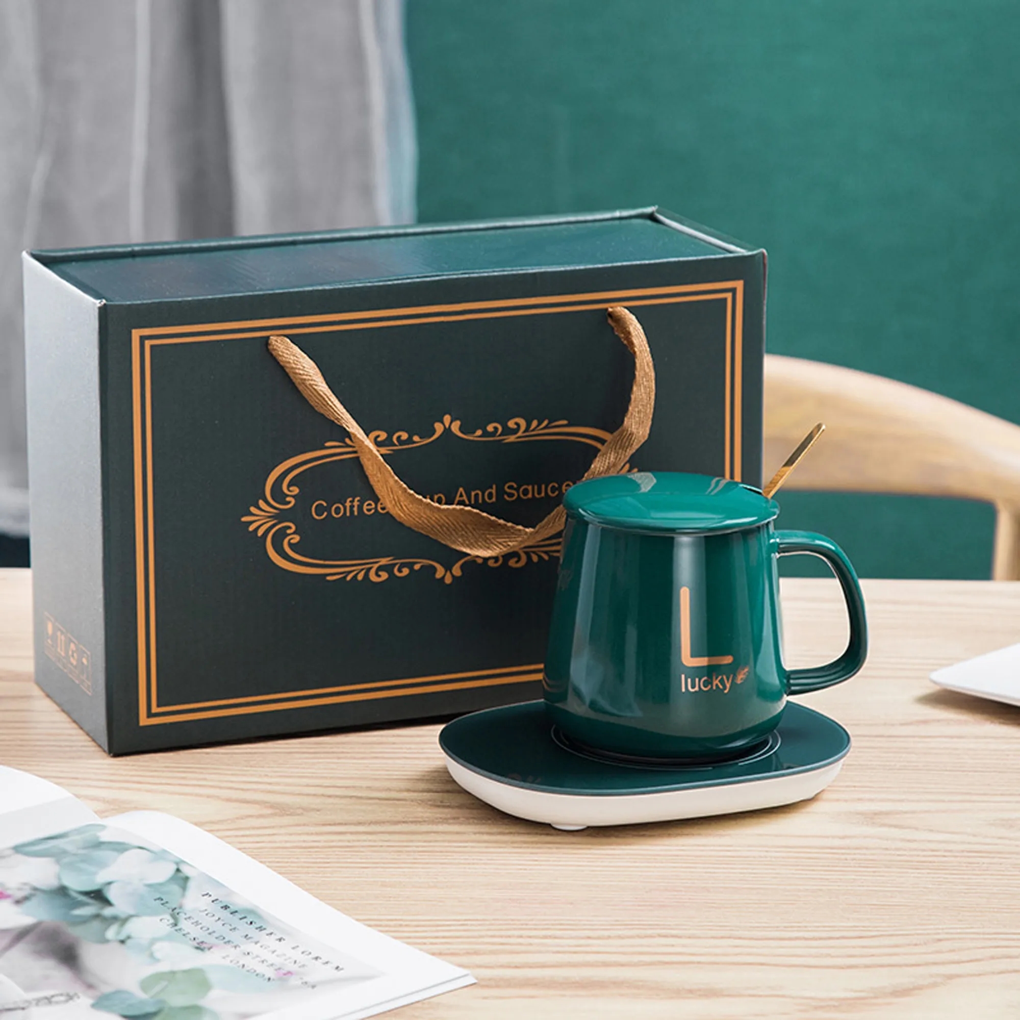 Smart Drinks Set & Electric Beverage Warmer 2