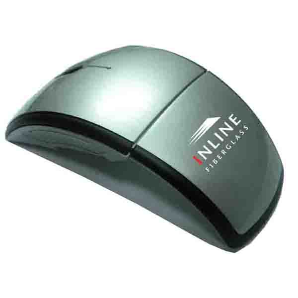 Curved Wireless Optical Mouse with USB Receiver 16