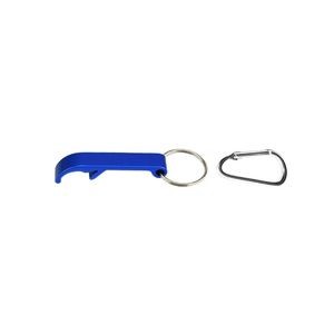 Handy Aluminum Bottle Opener With Carabiner And Key Ring 5