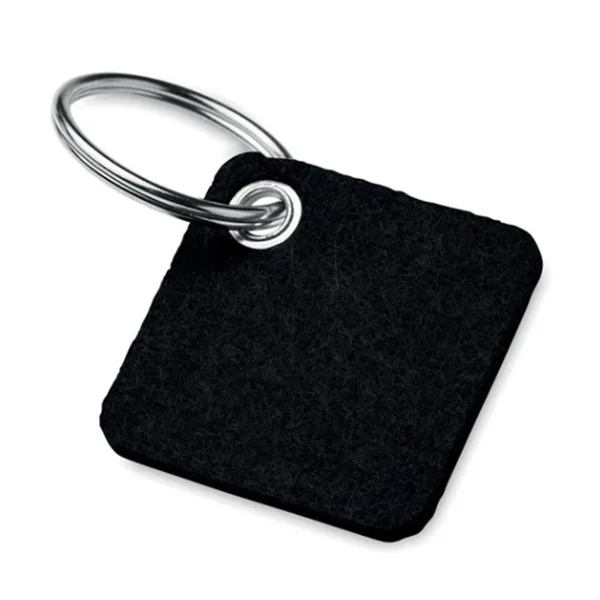 Promotional Square RPET Felt Keyring 2
