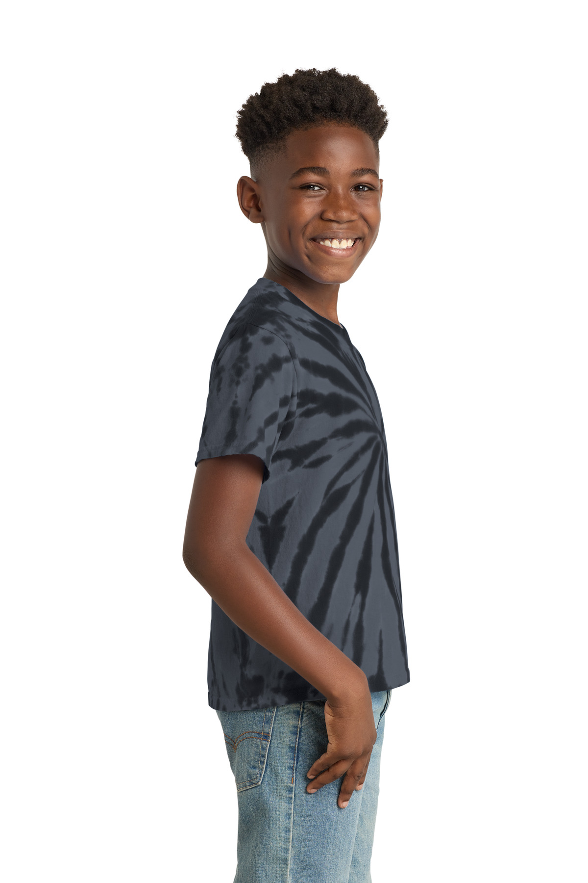 Port & Co Youth Tie-Dye Tee. PC147Y 106