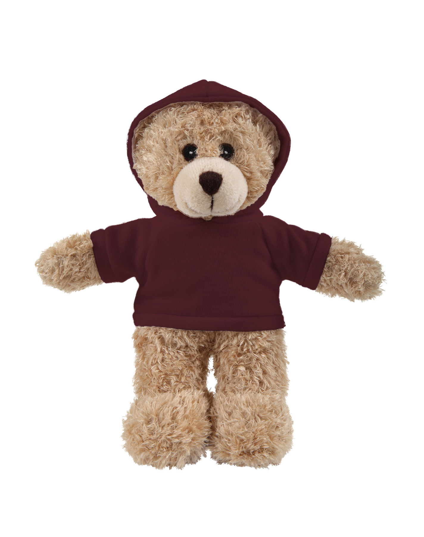 soft plush Tan Bear with hoodie 7
