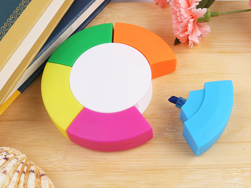 Round Shape Highlighter Pen 6