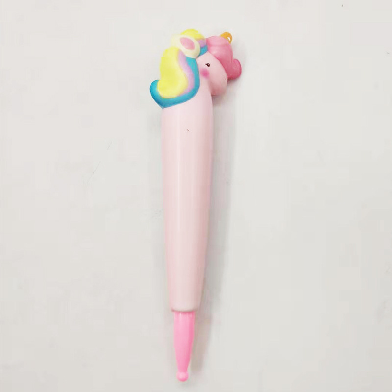 2 in 1 Squishy Unicorn Ball Pen and Squeeze Toy 4