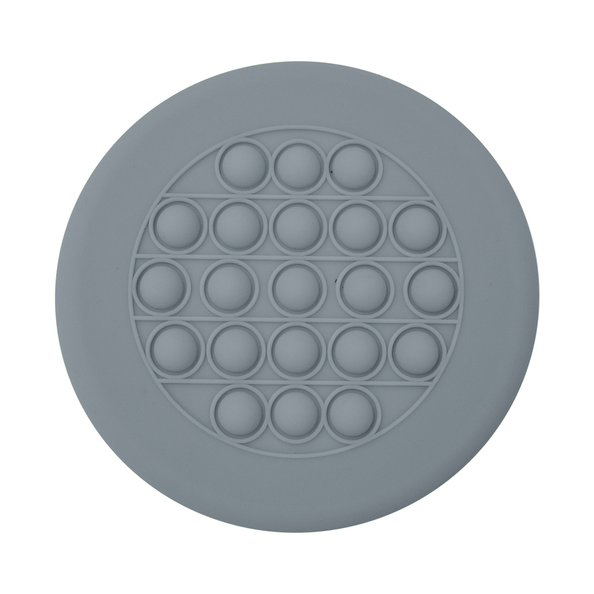 Push Pop Stress Reliever Flying Disc 10