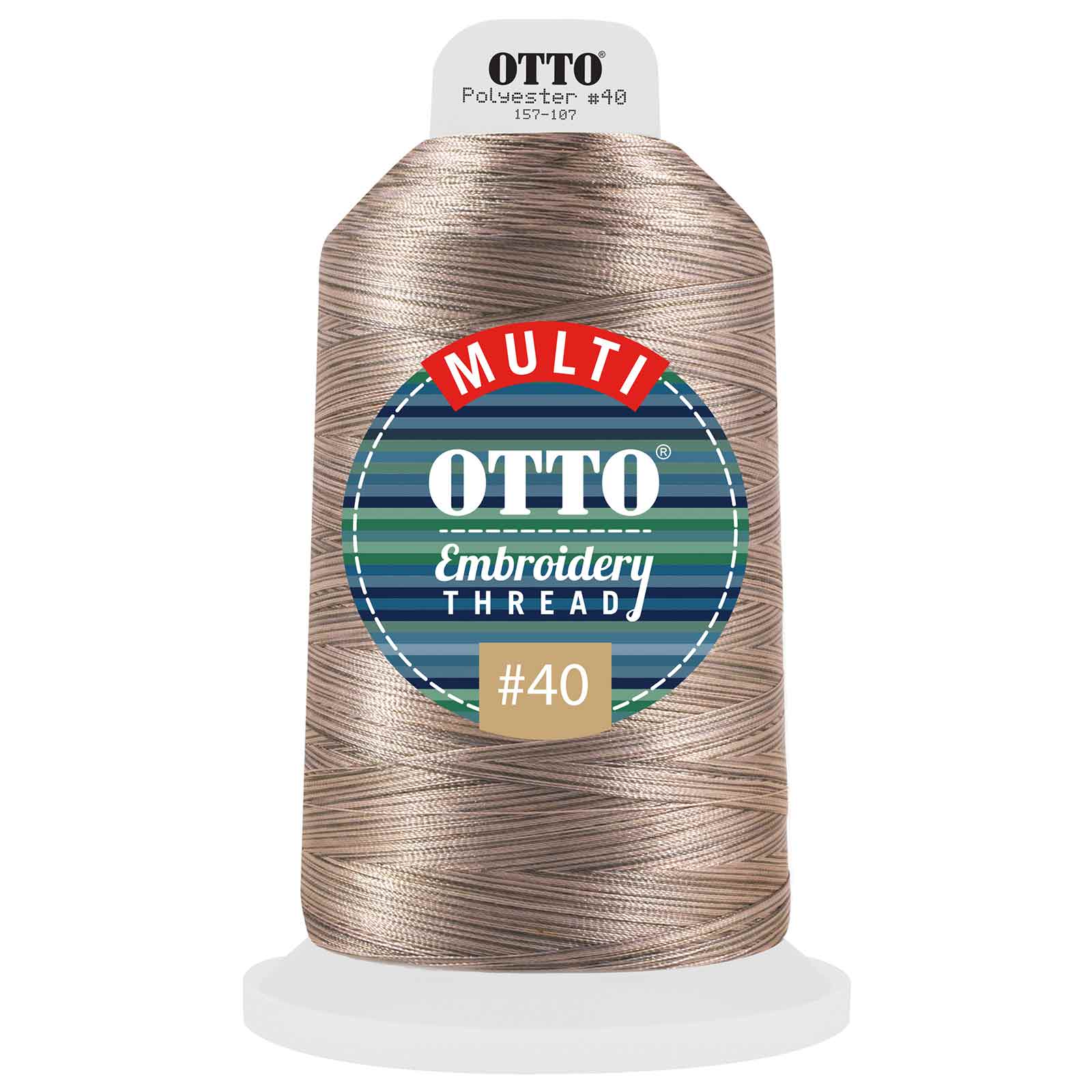 OTTO Embroidery Multicolor Thread #40 5,500 yd. King Cone 8