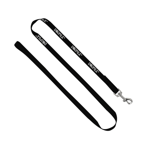 3/4" Smooth Nylon Pet Leash with Bright Metal Snap Hook 18