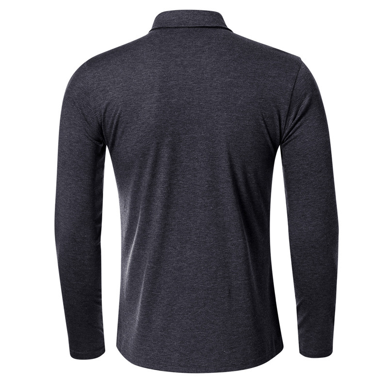 Men's Polo Golf Long Sleeve Shirts 4
