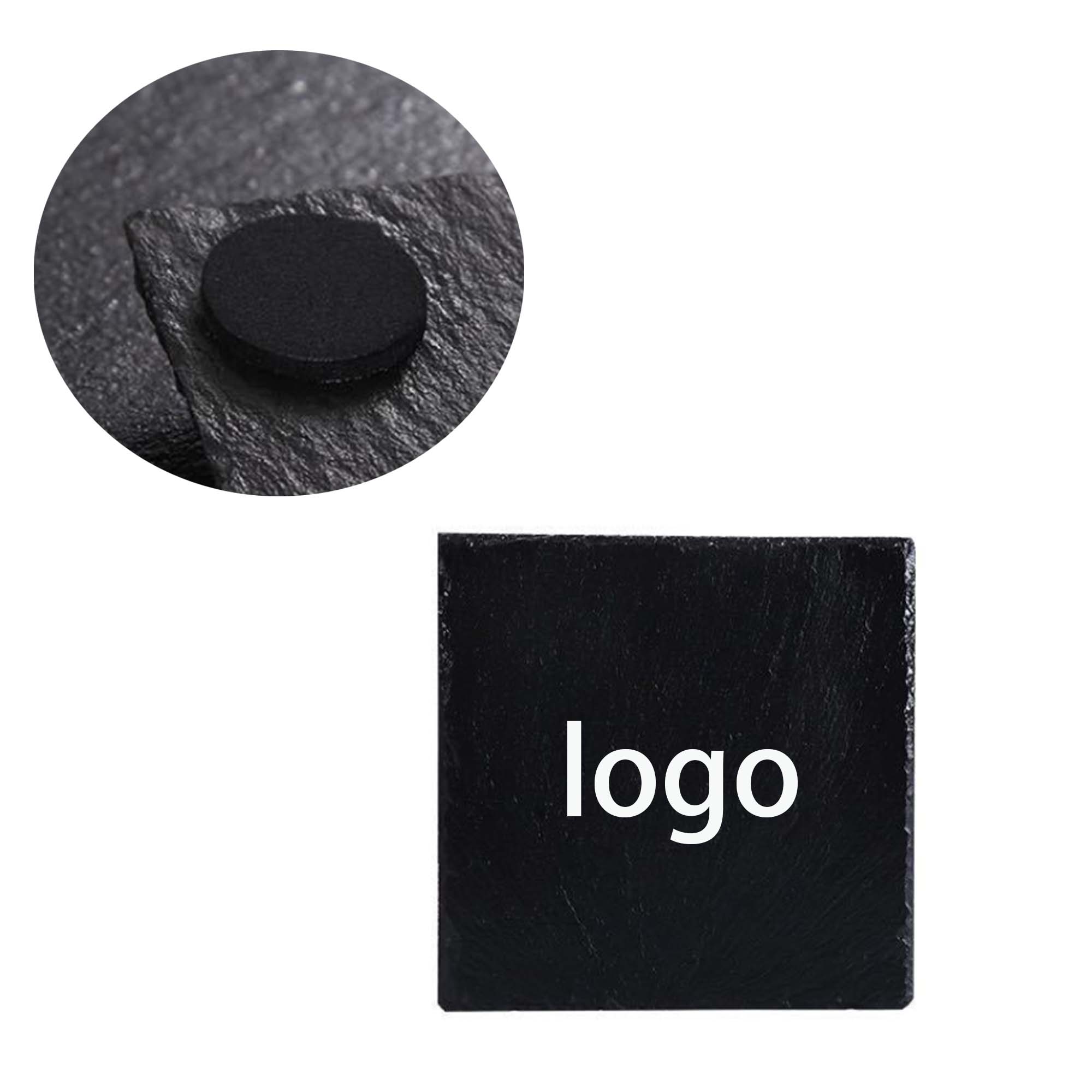 Black Square Rock Coaster 2