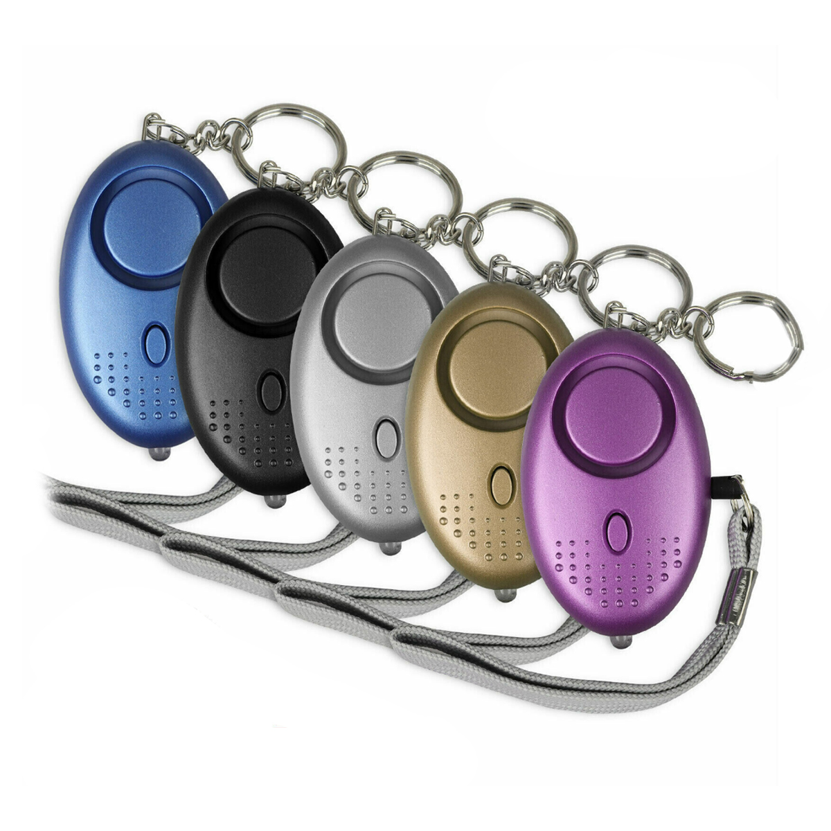 Personal Safety Alarm Keychain W/ Loud Siren and LED Light 4