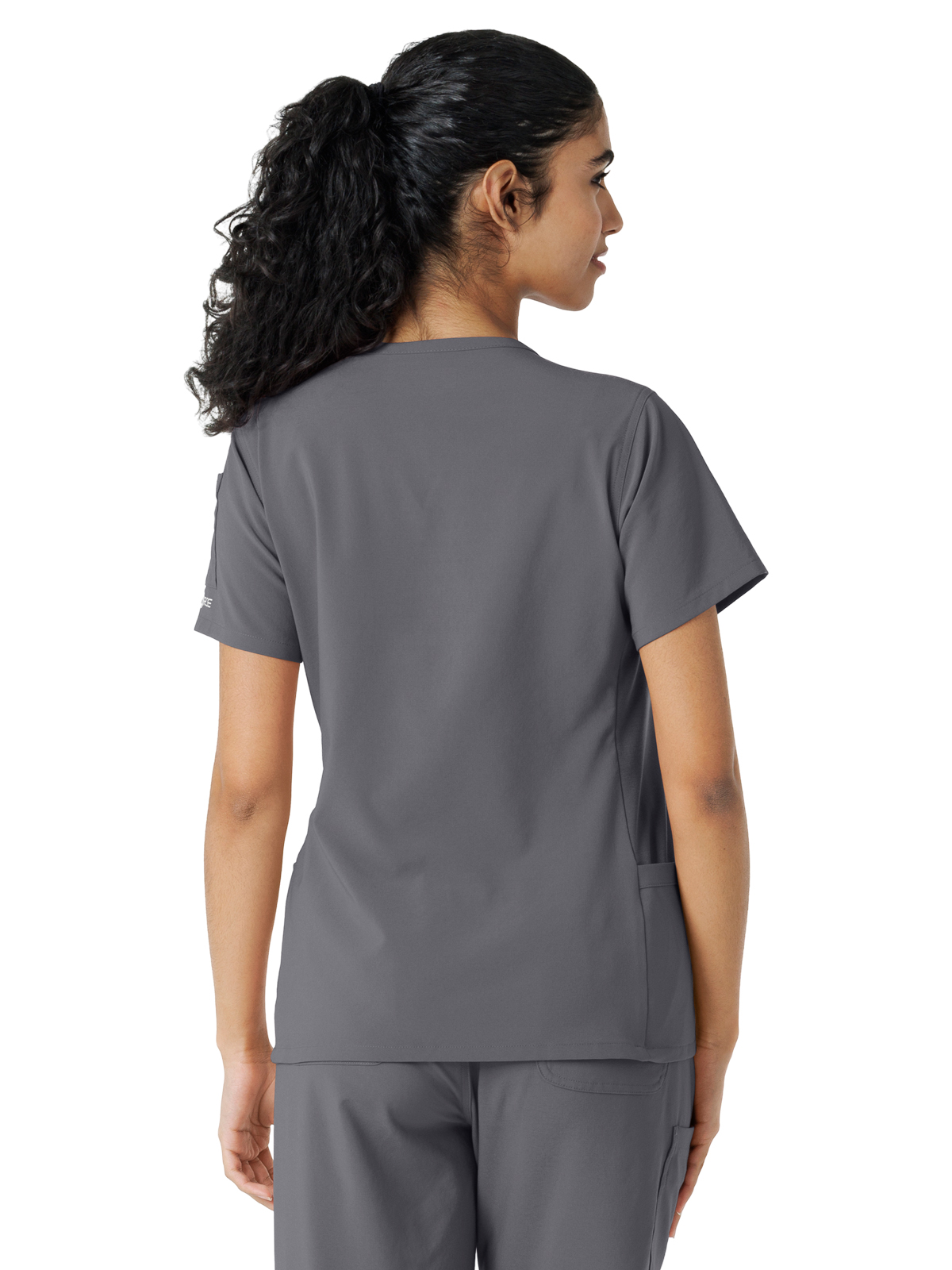 Carhartt Scrubs - Force Essentials - Women's Knit Panel Top 12