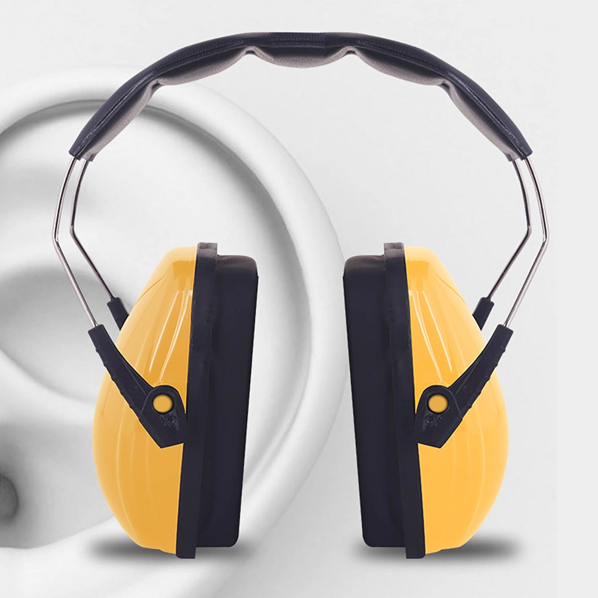 Adjustable Hearing Protection Ear Muffs for Noise Reduction 6
