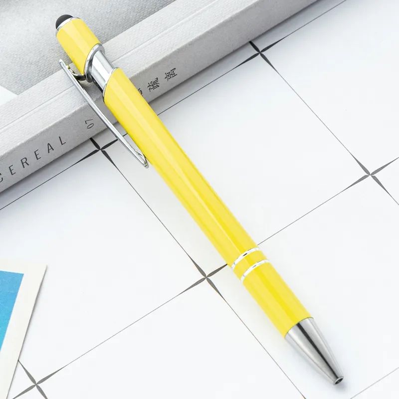 Solid Color Ellipse Stylus Pen - Paint Spraying 4