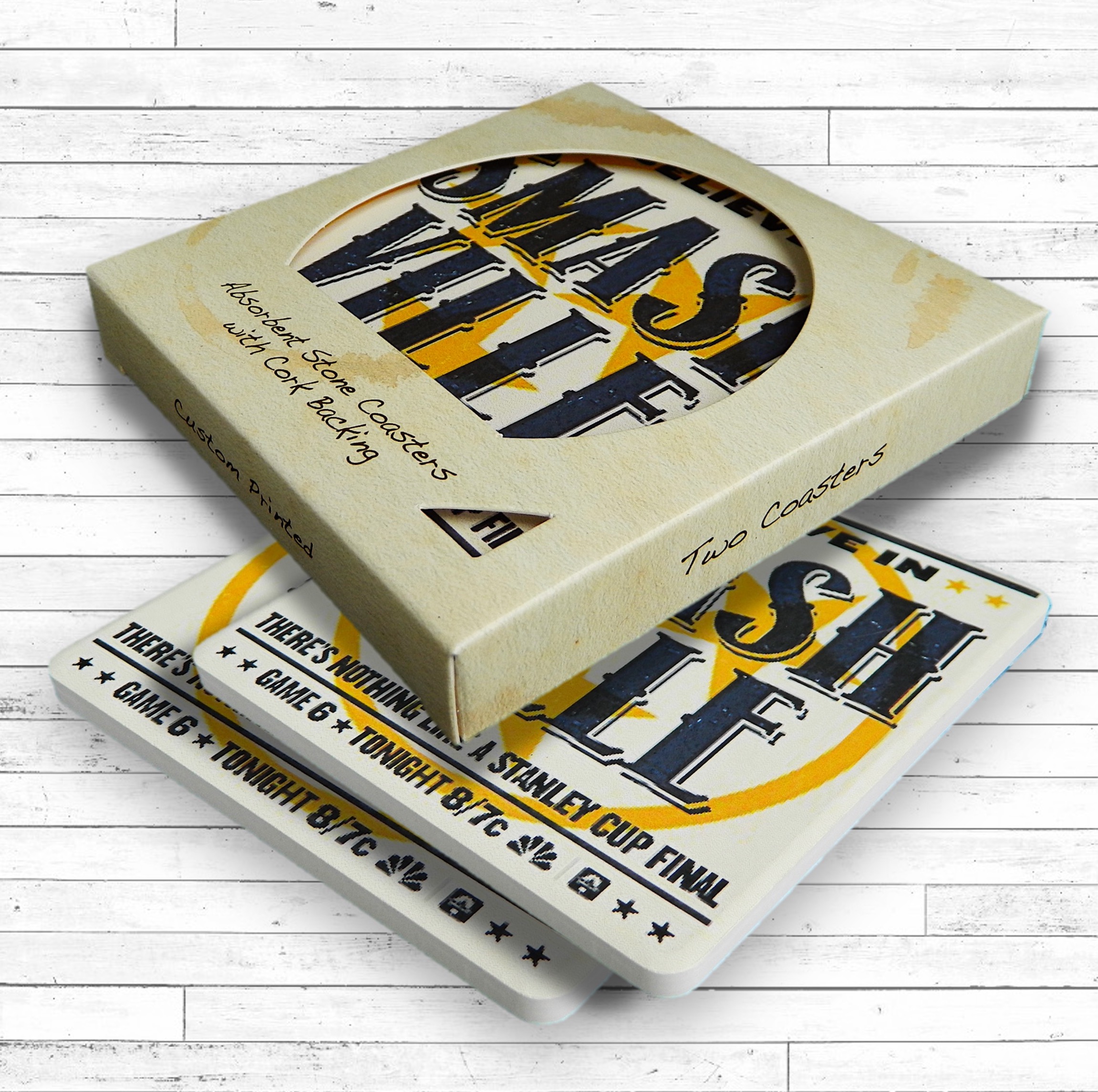 Two Square Coaster Box Set 2