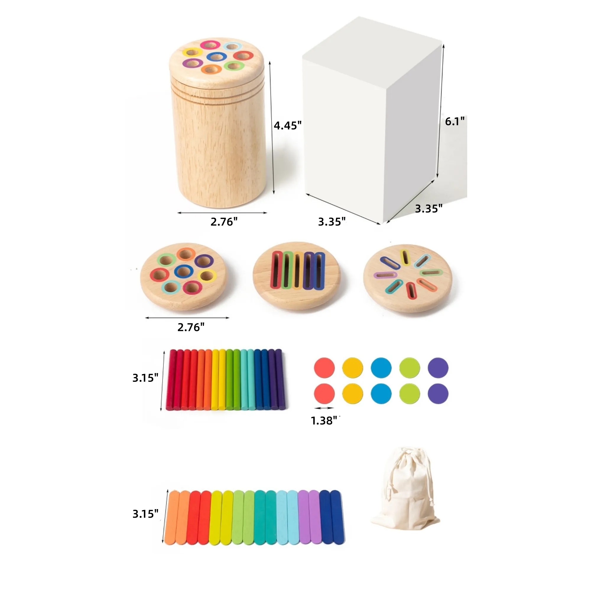 Early Learning Color Shape Matching Educational Toy 3