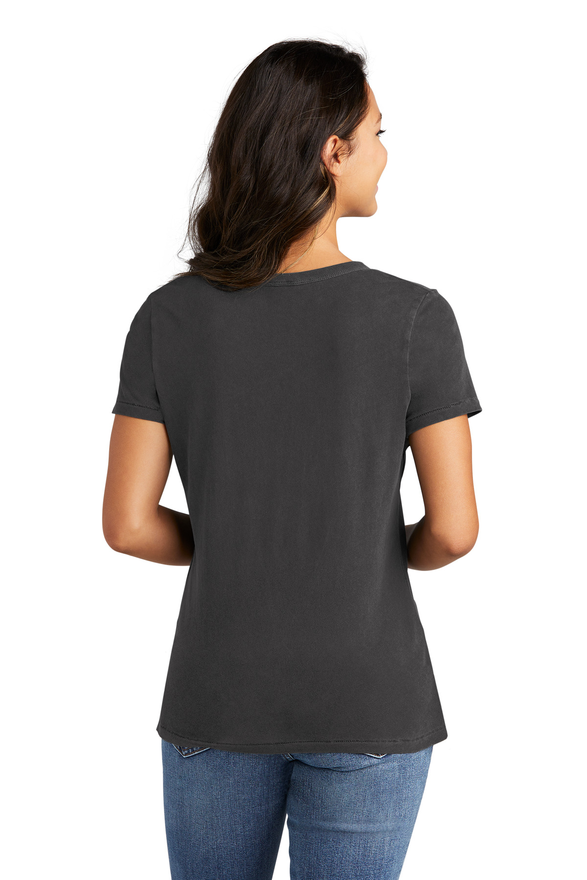 Port & Co Women's Beach Wash Garment-Dyed V-Neck Tee LPC099V 46