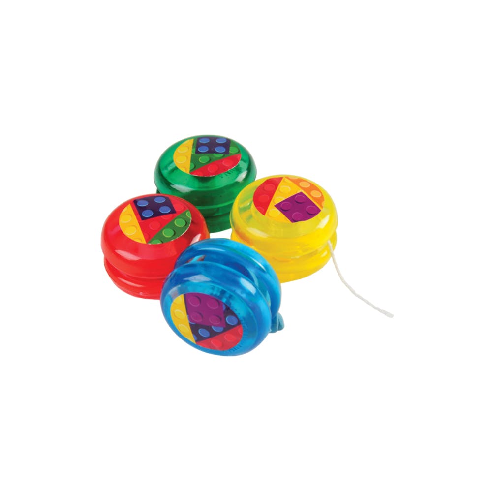 Building Block Mini Yo-Yos - Assorted 2