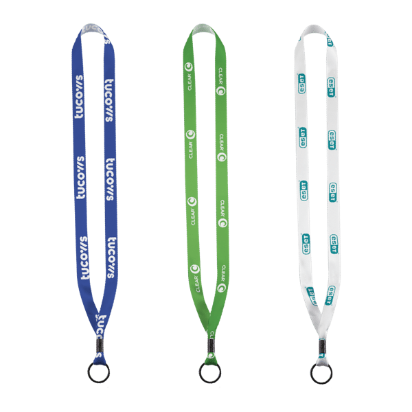 5/8" Dye-Sublimated Satin Ribbon Lanyard 4