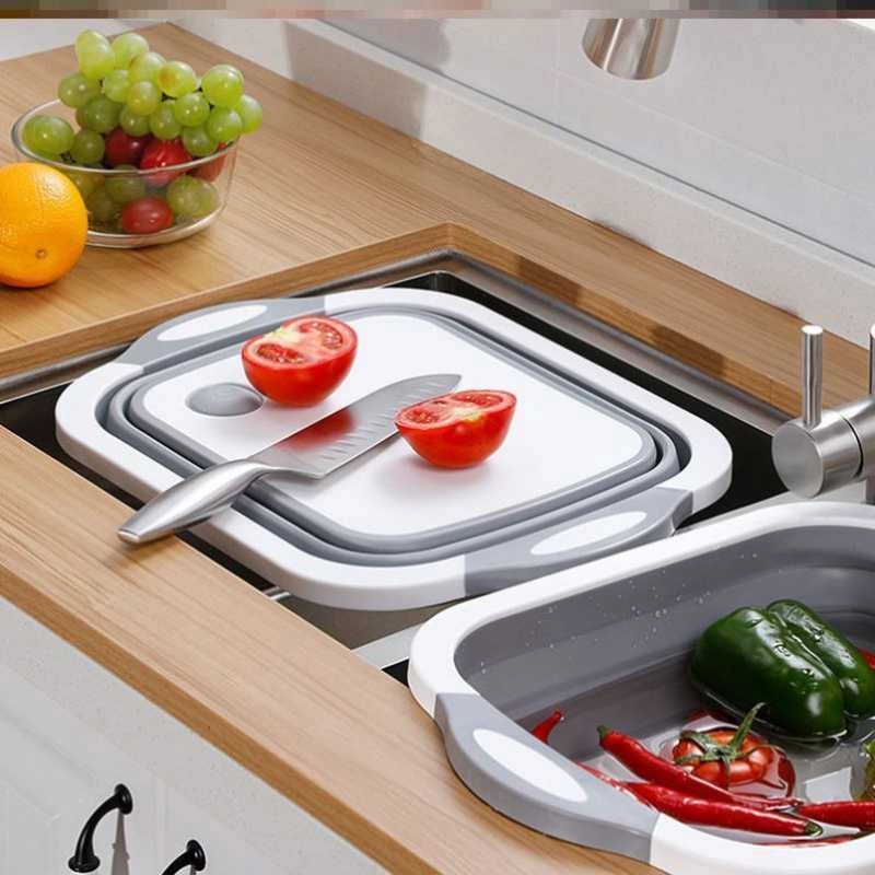 Multifunctional Washing Basket Foldable Cutting Board 6