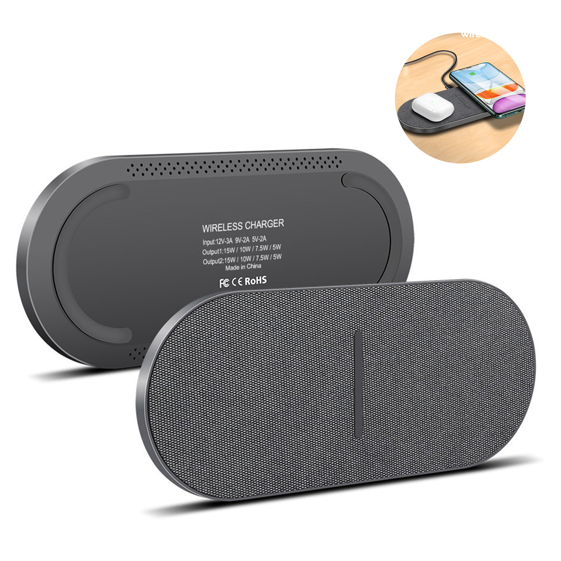 15W Max Wireless Charging Pad 2