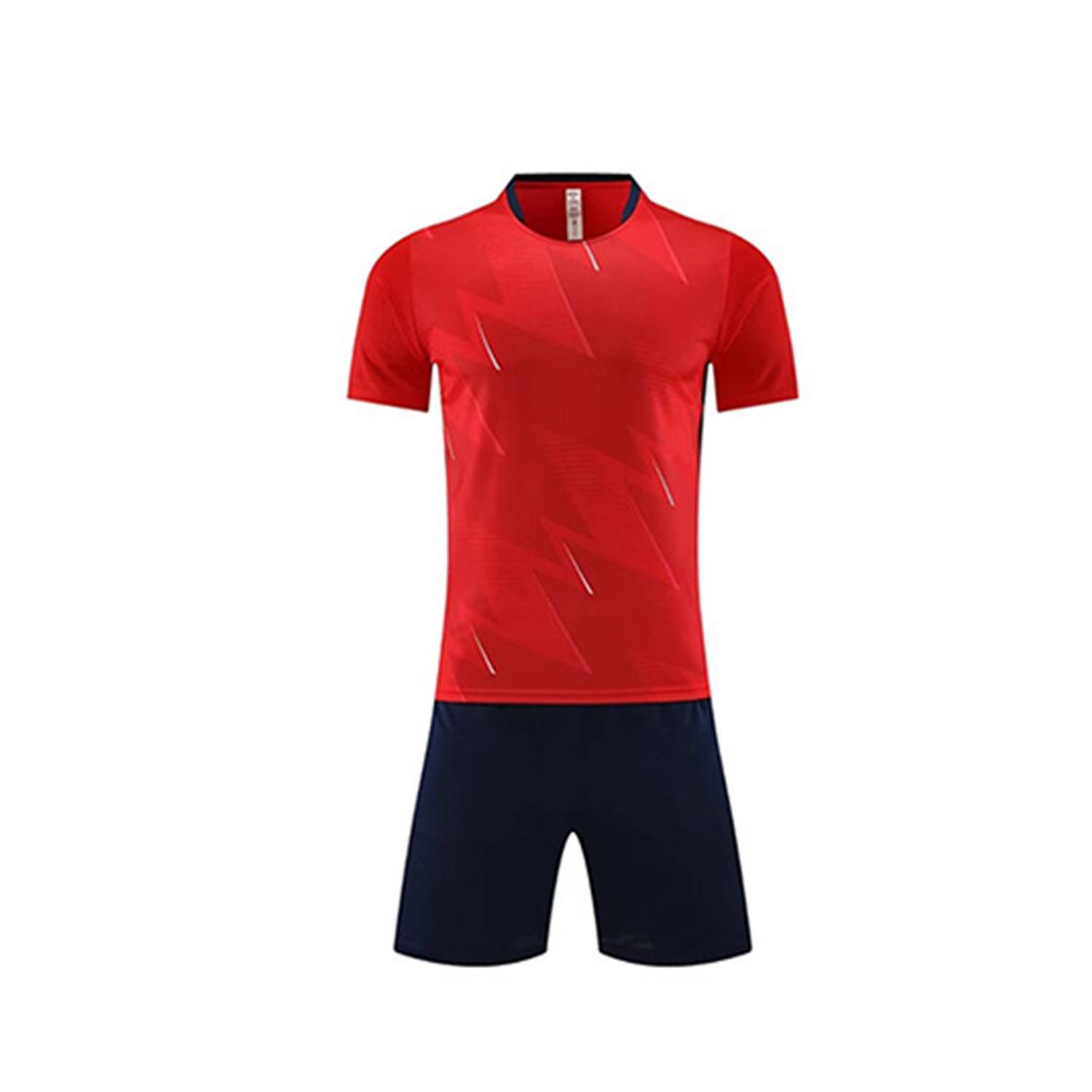 Breathable Polyester Short Sleeve Soccer Kit 2