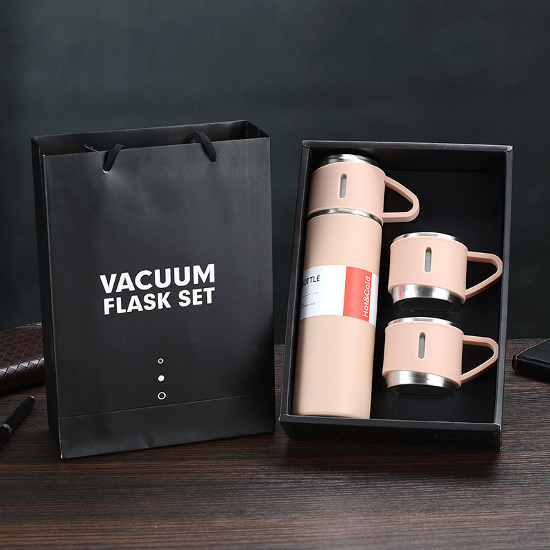 16Oz Stainless Steel Vacuum Thermos Gift Set 2
