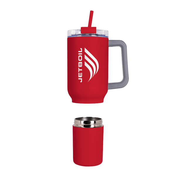 Key West 22 oz SS Travel Mug w/Can Cooler 341