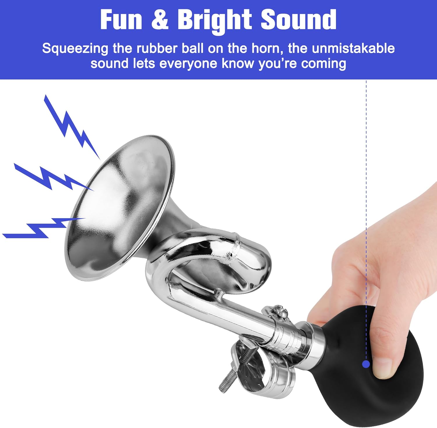 Classic Vintage Metal Twist Loudspeaker for bike 8