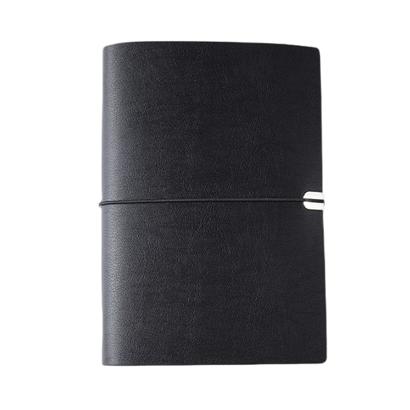PU Leather A5 Business Travel Journal Binder Notebook 2