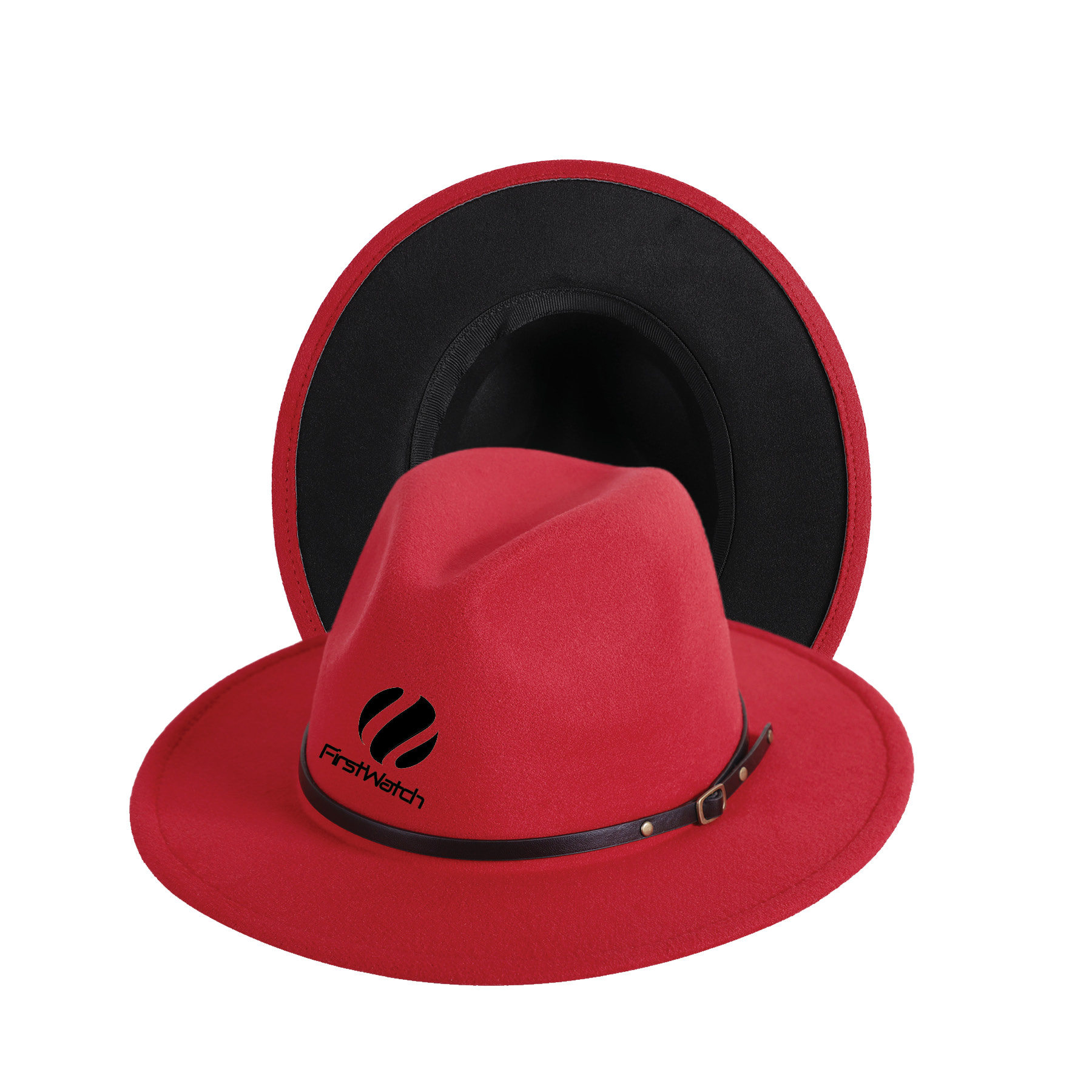 Fedora Hat w/Thin Belt Band 1
