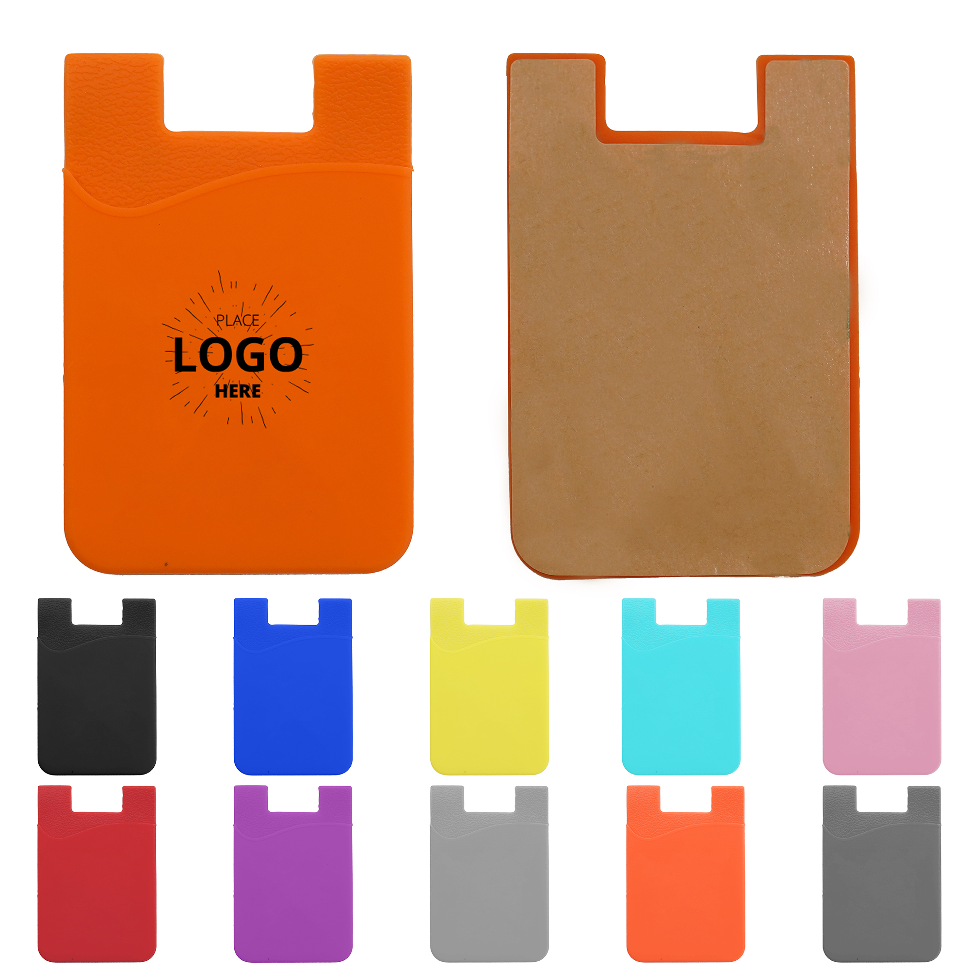 Silicone Phone Card Holder MOQ50 2