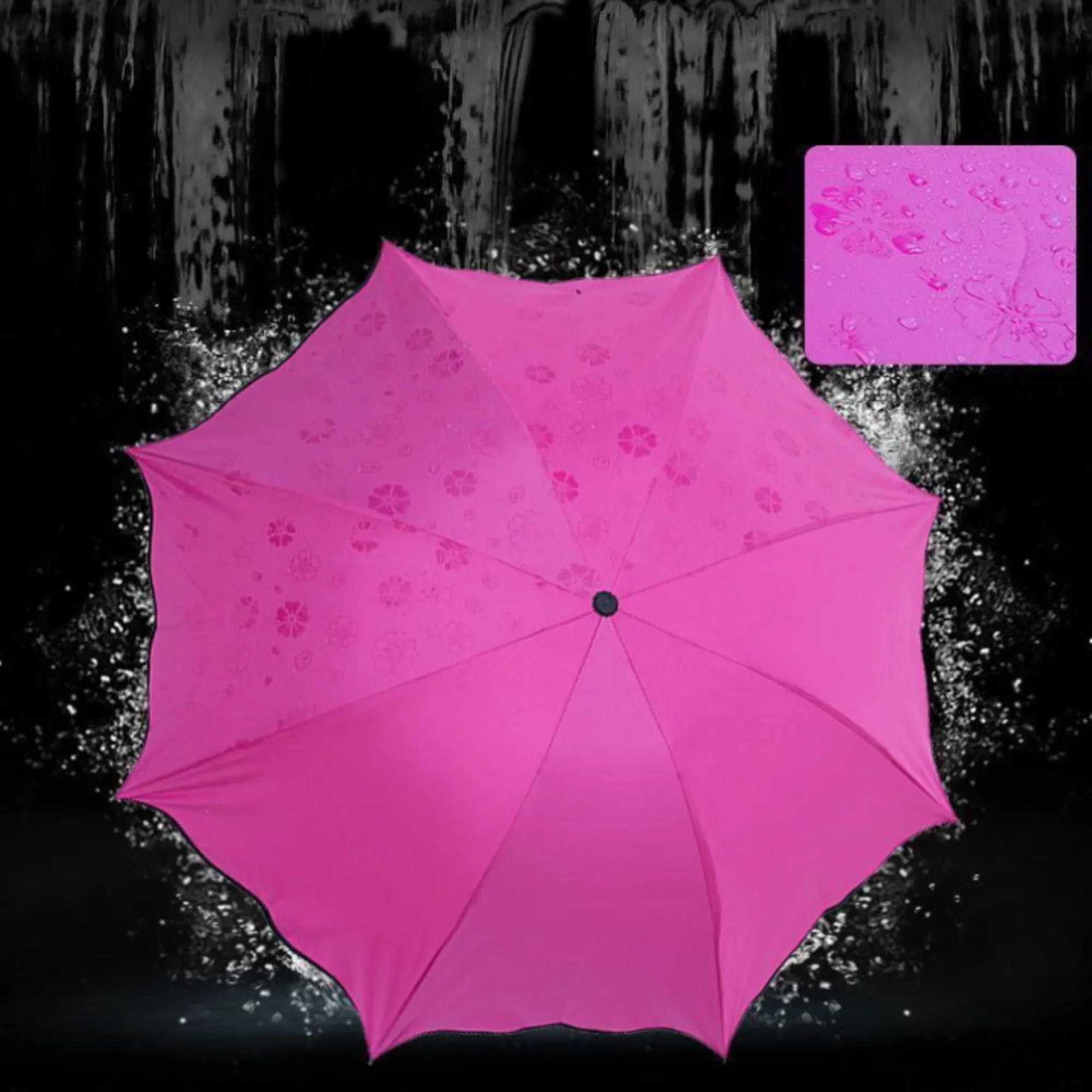 Water Sensitive Blooming Umbrellas for Promotional Use 2