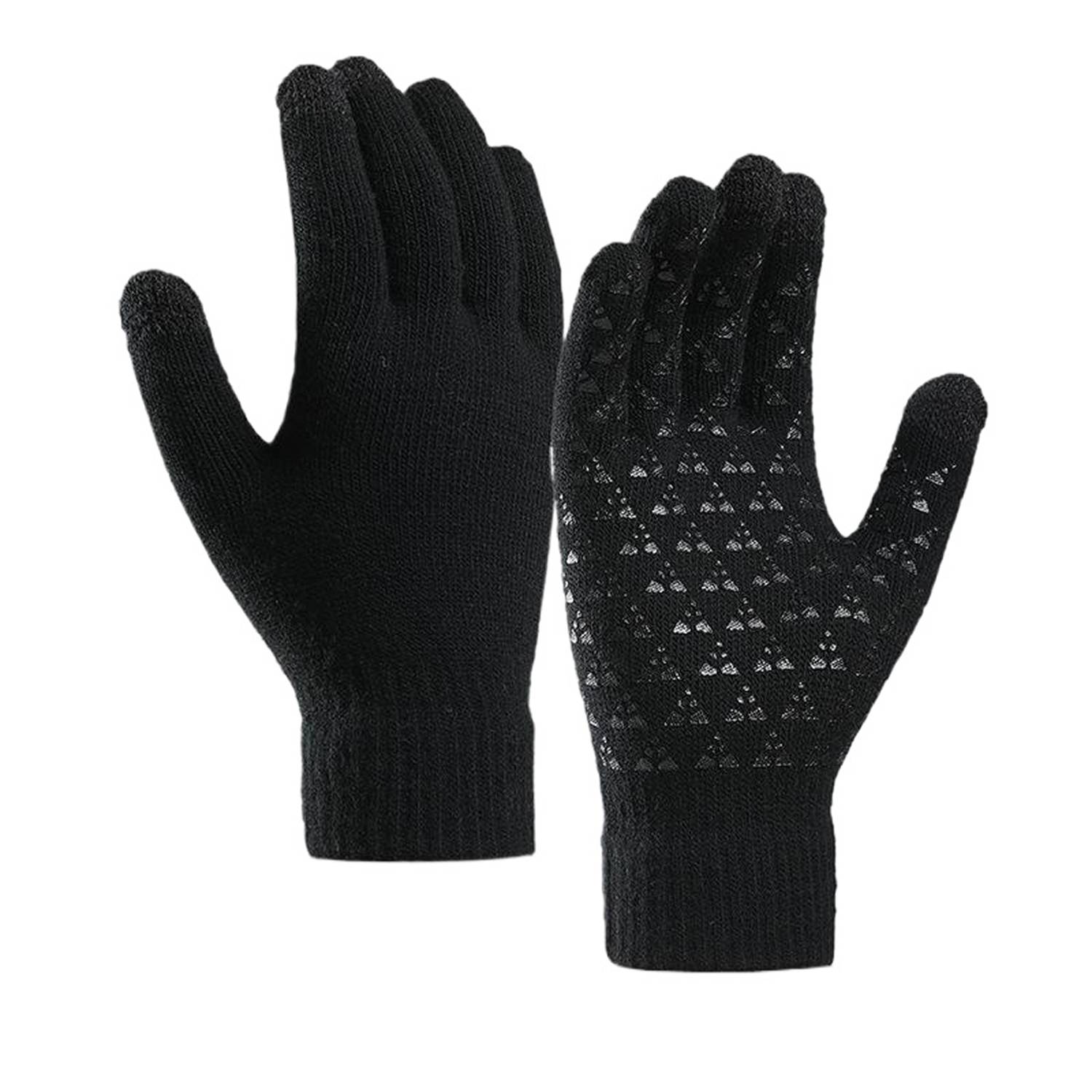 Winter Knit Touchscreen Gloves 2