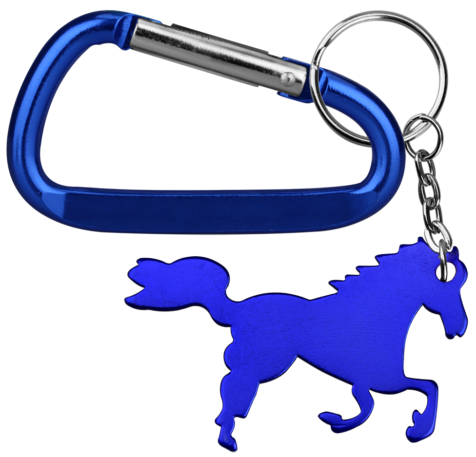 Horse / Pony Shape Key Chain and Carabiner 2