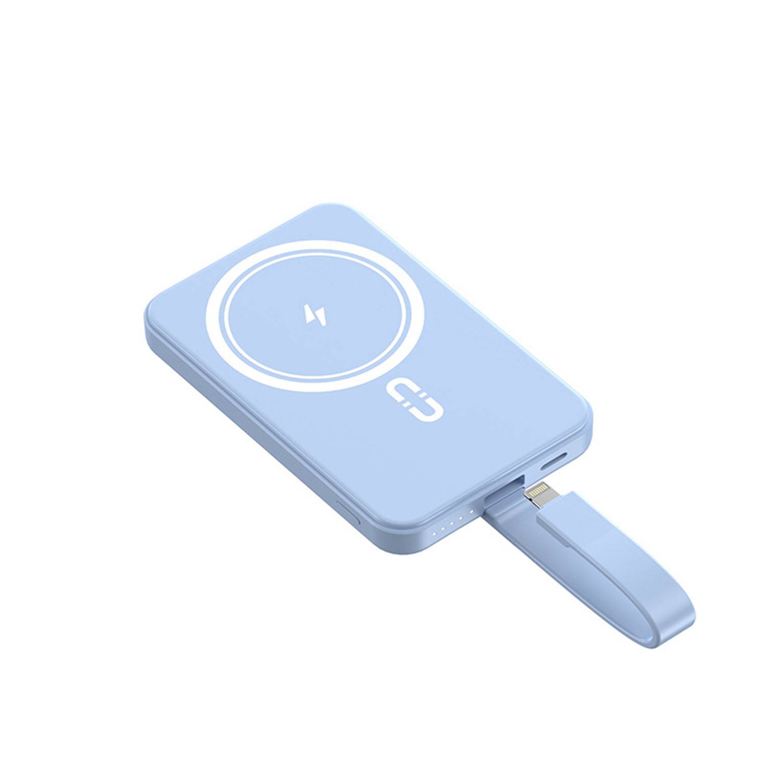 10000mA magnetic suction wireless charging bank 8