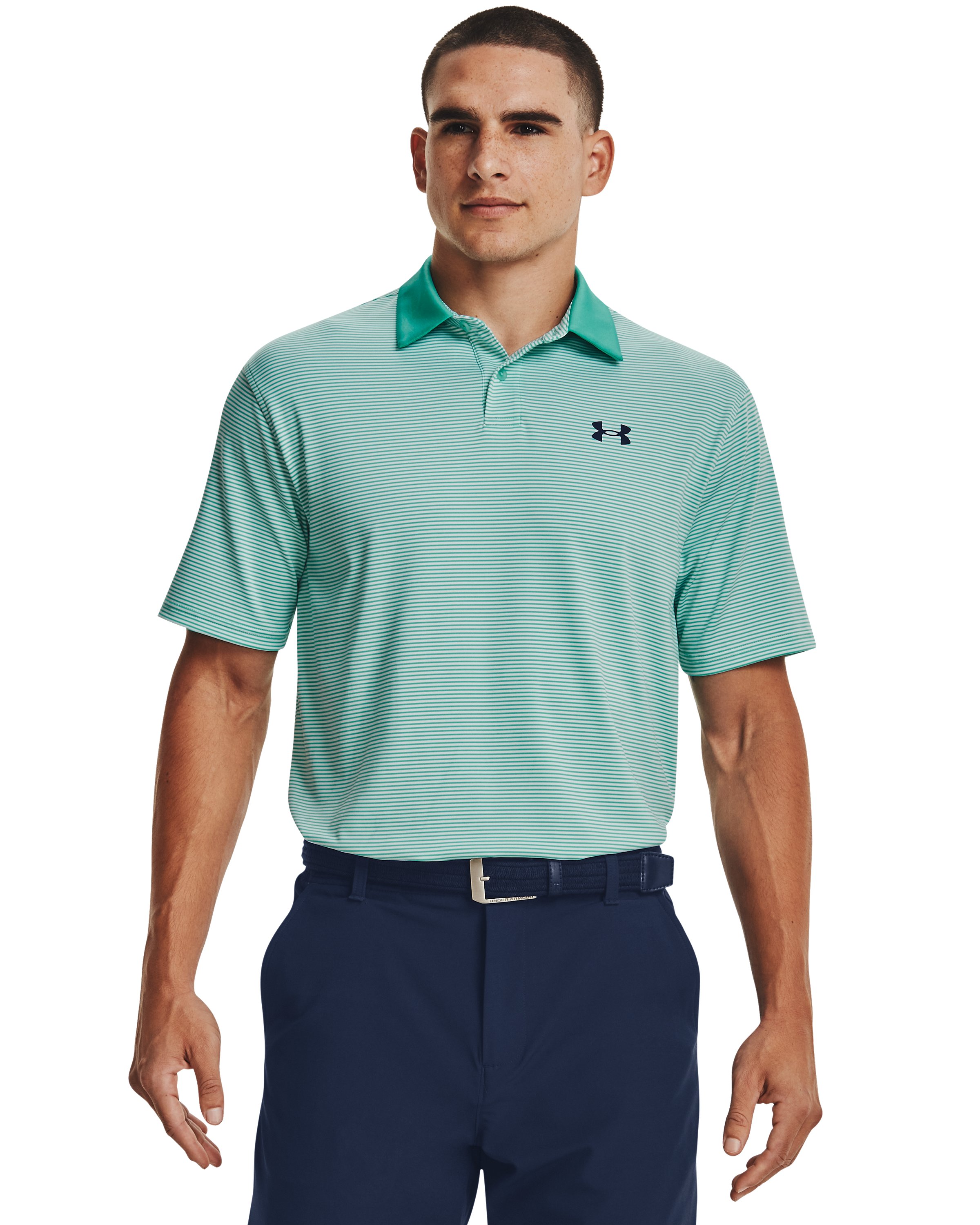 UA Performance Stripe Men's Polo 12