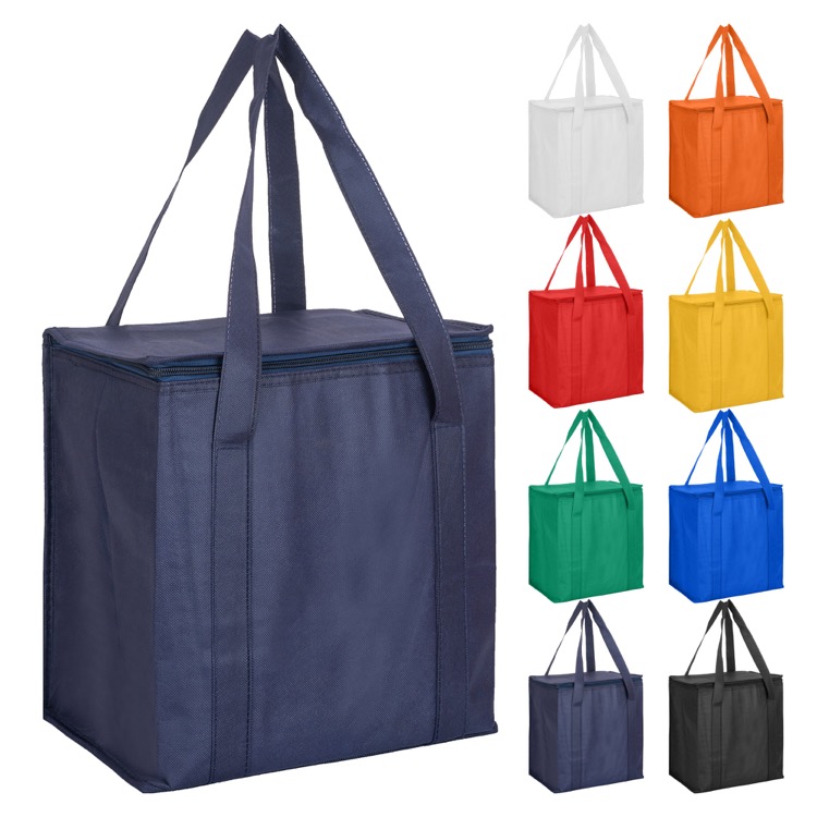Non Woven Cooler Bag with Zipped Lid 10
