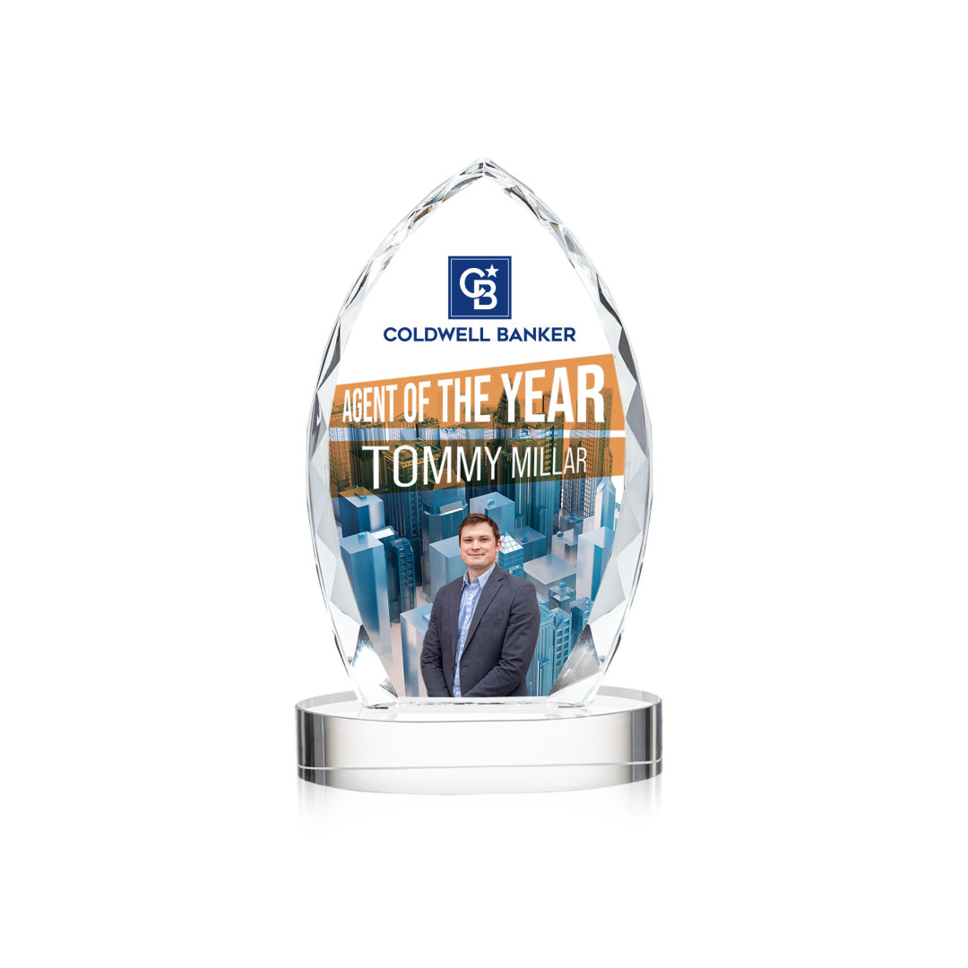 Wilton VividPrint™ Award on Alberton Base - Clear 3