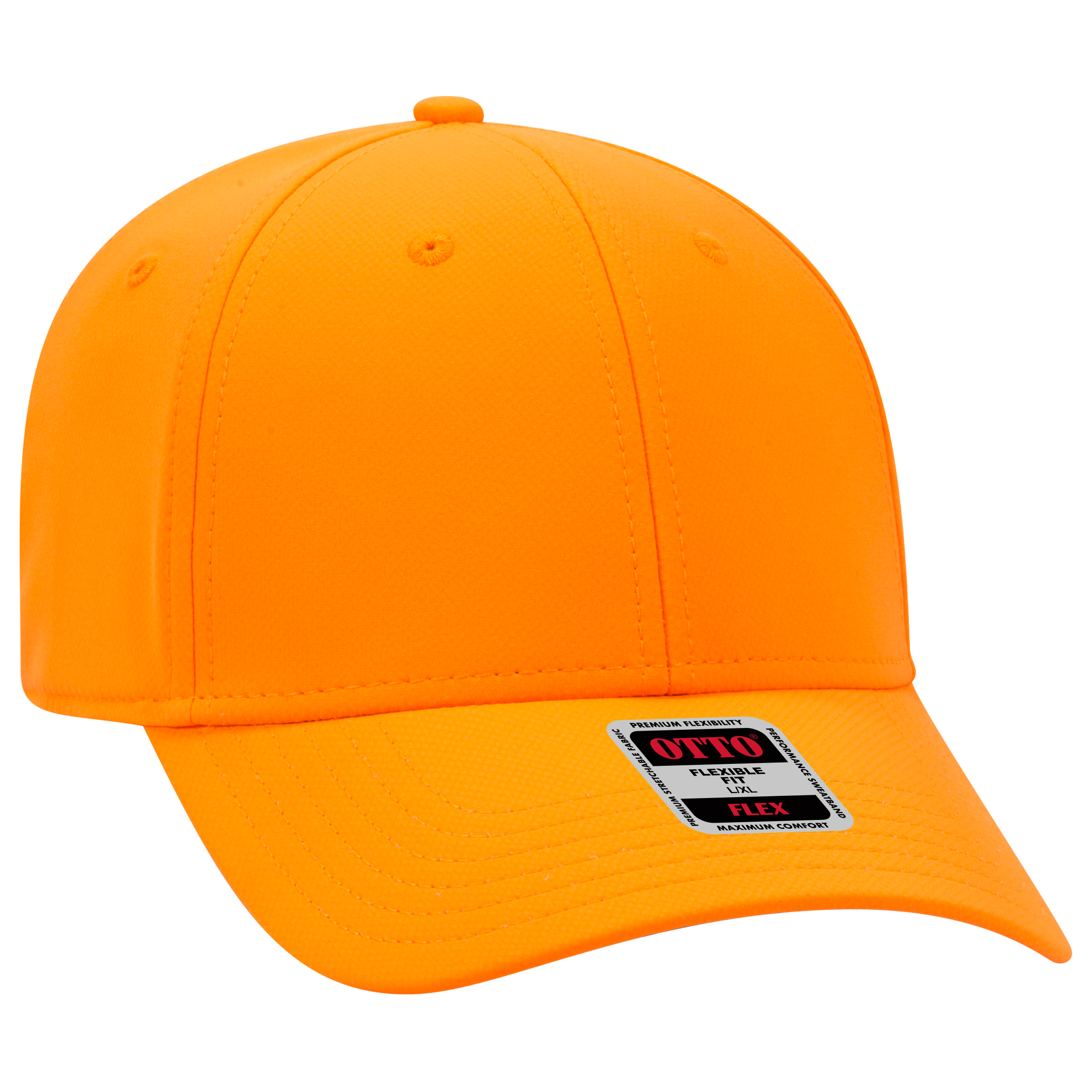 OTTO CAP® OTTO FLEX® Fitted UPF 50+ 6 Panel Low Profile Baseball Cap 36
