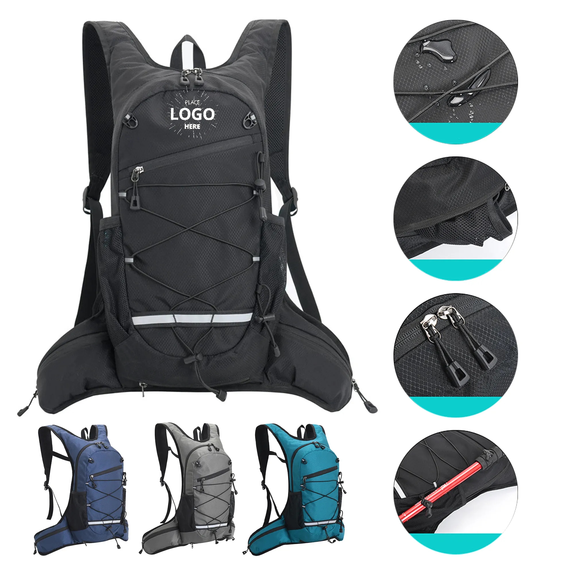 Waterproof Lightweight Travel Hiking Backpack 3
