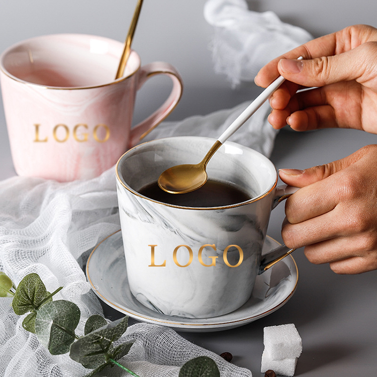 Nordic Marble Ceramic Mugs 2
