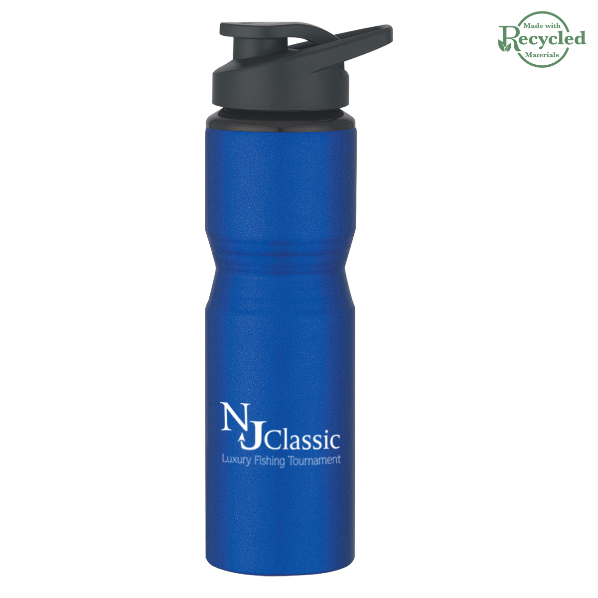28 Oz. Recycled Aluminum Sports Bottle, custom water bottle with logo imprint 4