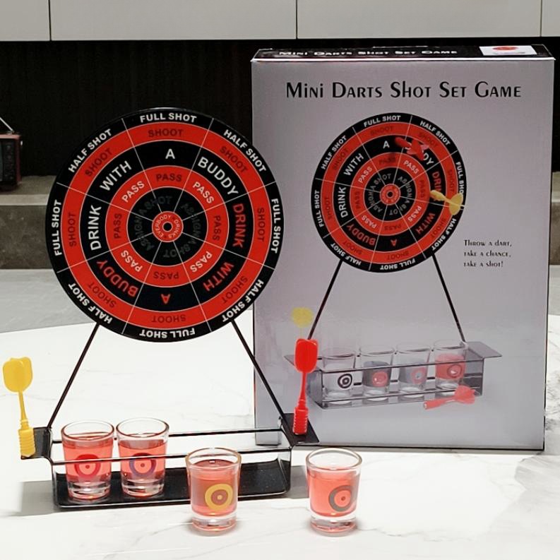 Dartboard Drinking Game Set 5