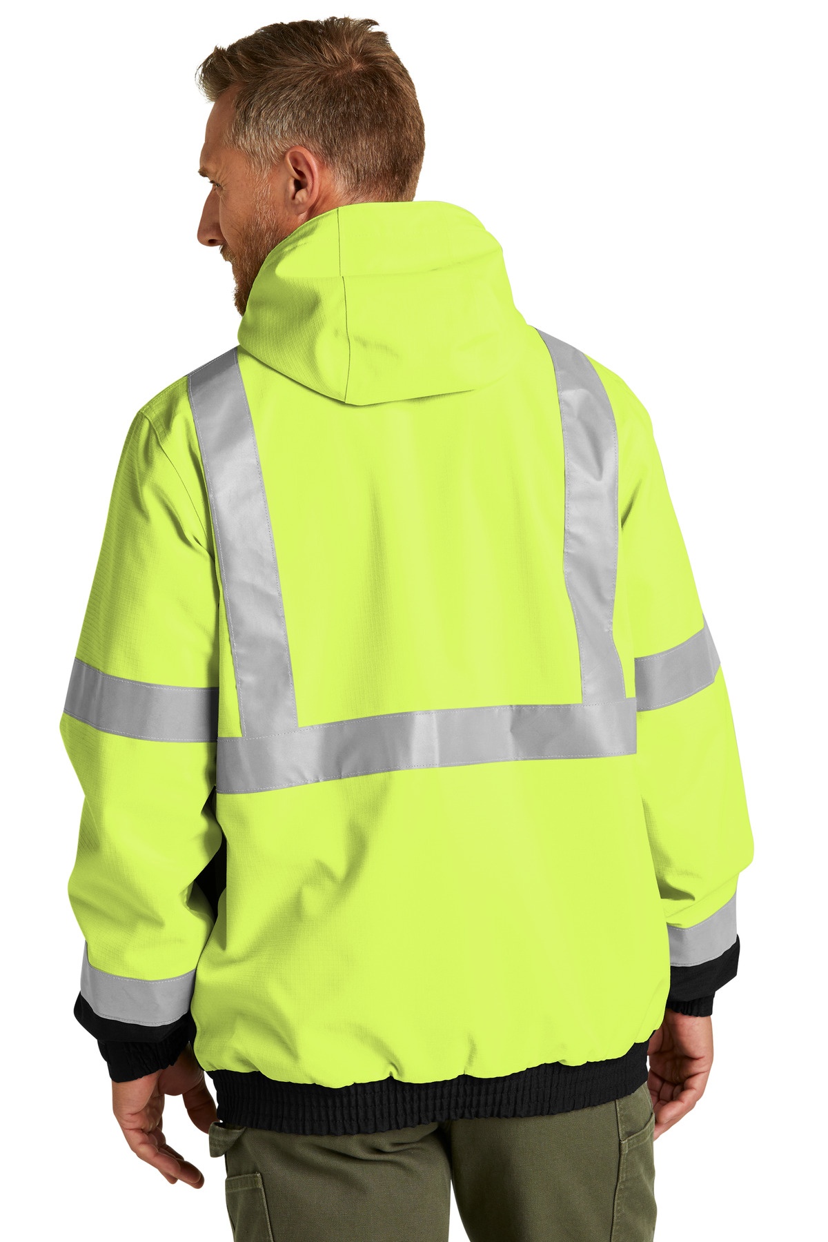 CornerStone ANSI 107 Class 3 Waterproof Insulated Ripstop Bomber Jacket CSJ501 7