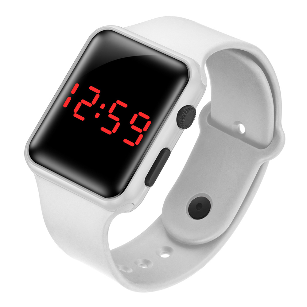 Children LED silicone electronic watch 5